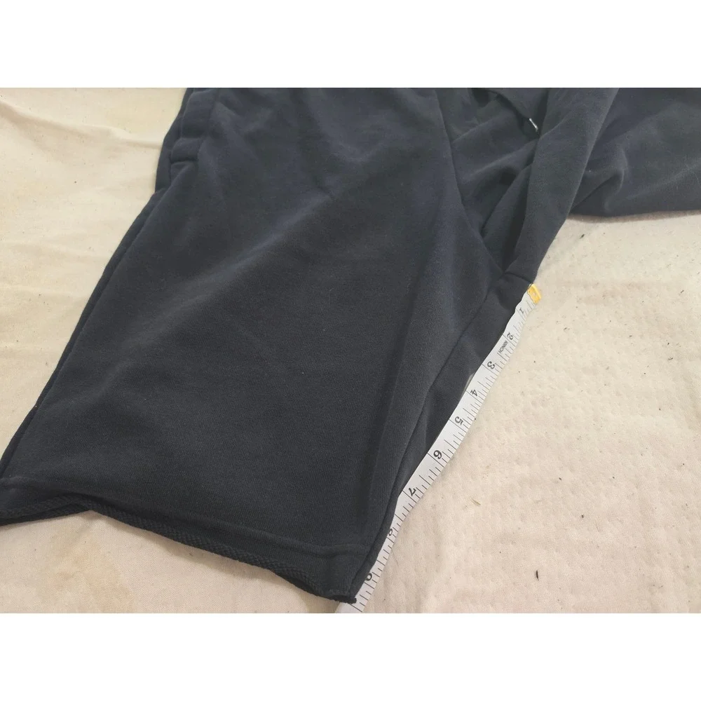 Jordan Mens Jumpman Air Fleece Shorts Black Graphic Logo Size M